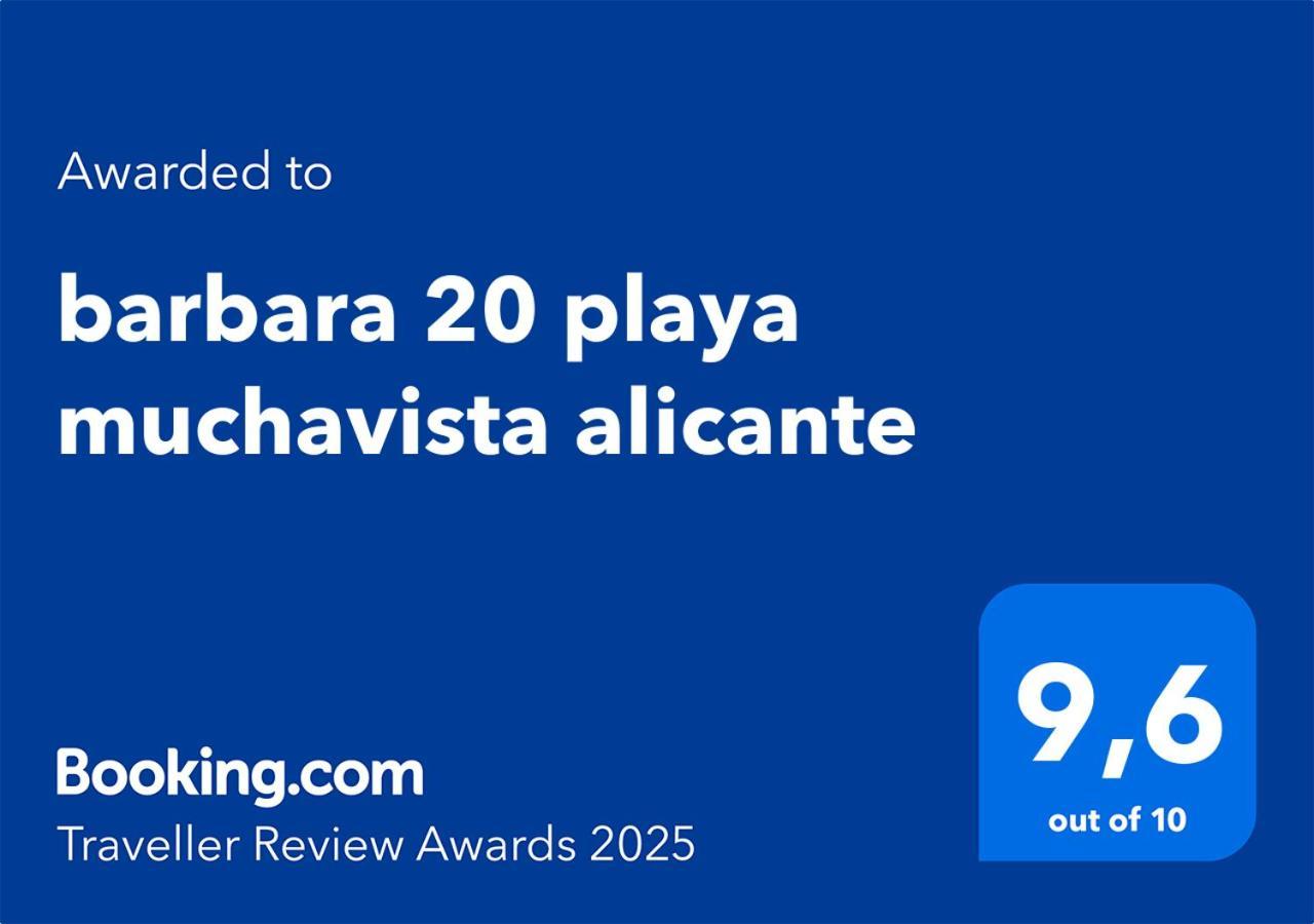 Barbara 20 Playa Muchavista Alicante El Campello Exteriör bild